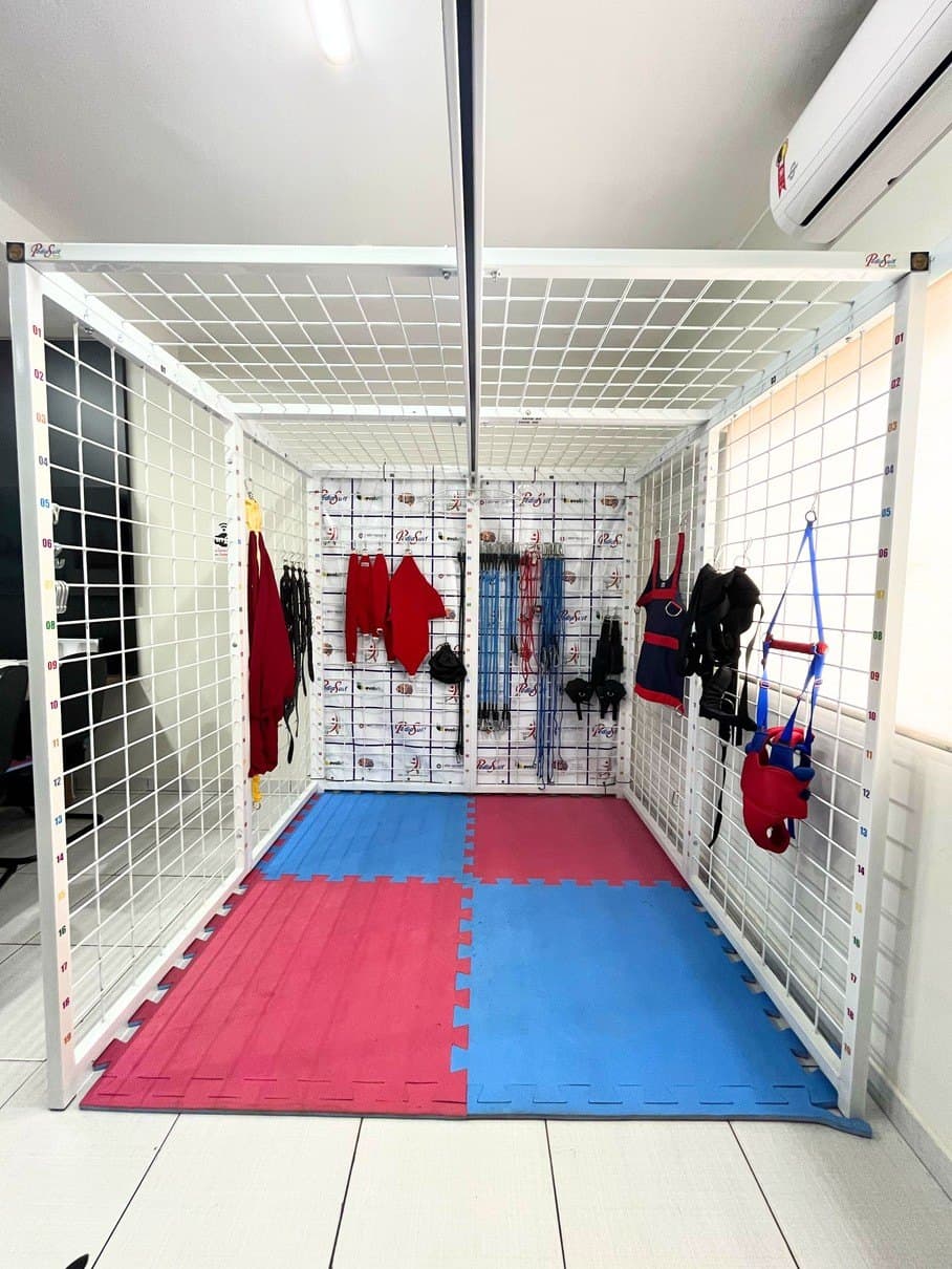 Ability Exercise Unit with mats and suspension gear